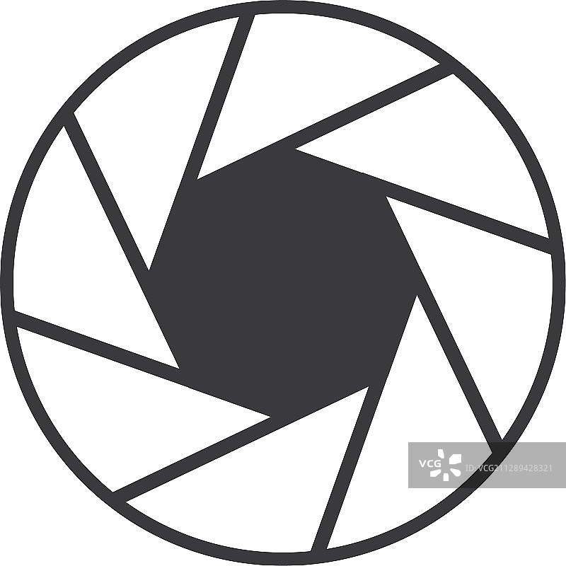 相机镜头图标和符号logo图片素材