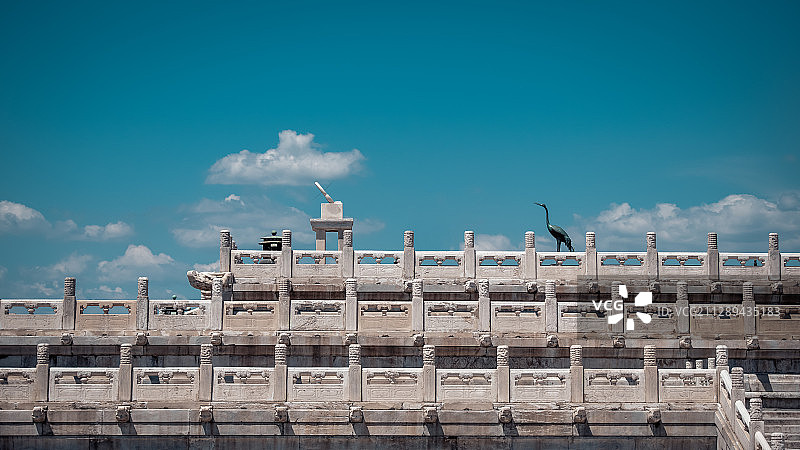 太和殿汉白玉台阶图片素材