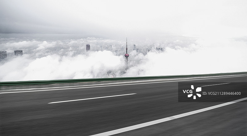 上海城市风光图片素材