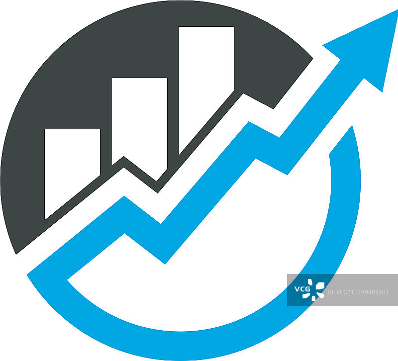 带箭头标志的股票交易所模版设计图片素材