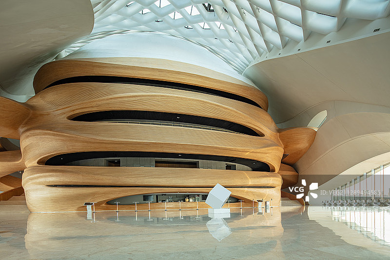 哈尔滨大剧院内部空间图片素材