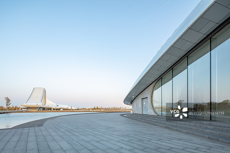 哈尔滨大剧院风光图片素材