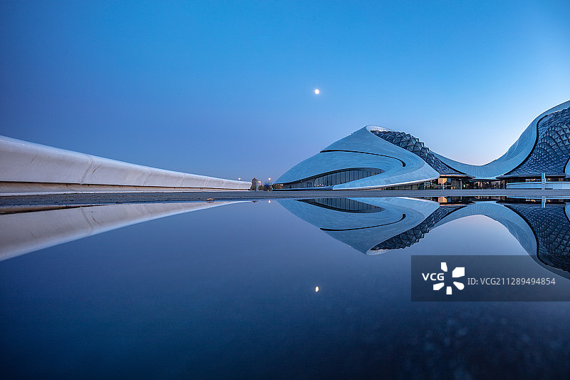 哈尔滨大剧院风光图片素材