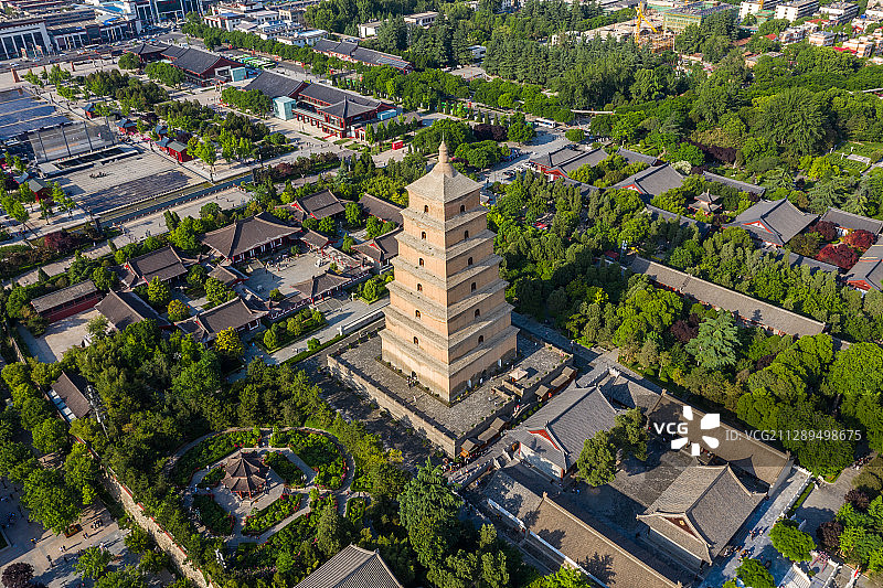 西安大雁塔图片素材