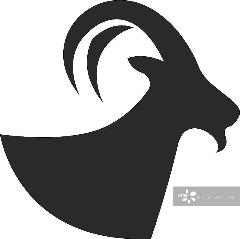 山羊logo模板图标图片素材