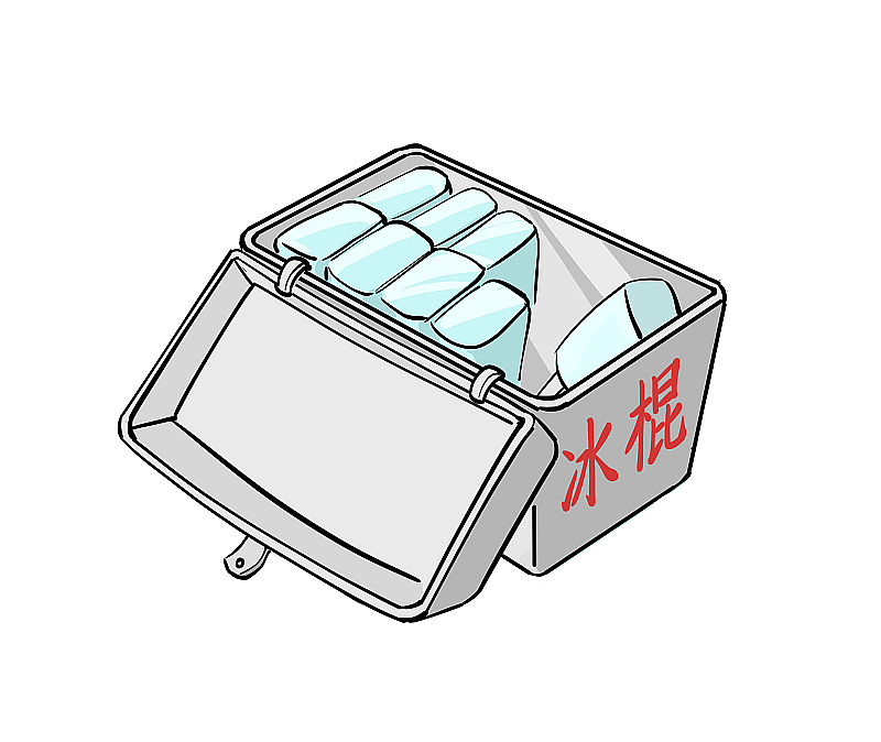 冰棍箱图片素材