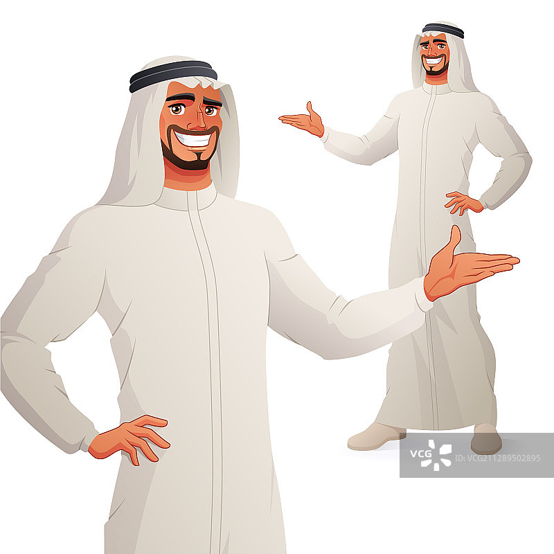 阿拉伯商人展示图片素材