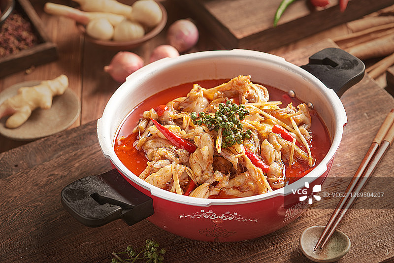 红烧蛙肉图片素材