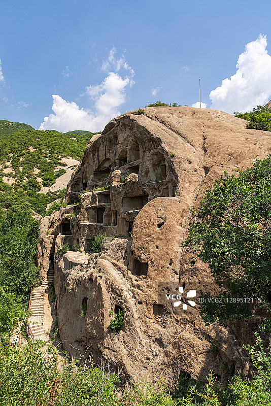 北京延庆古崖居风景区图片素材