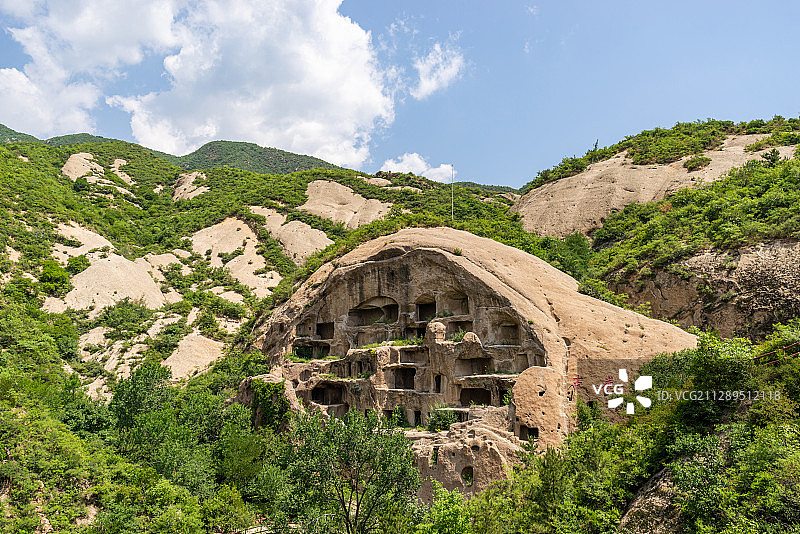 北京延庆古崖居风景区图片素材