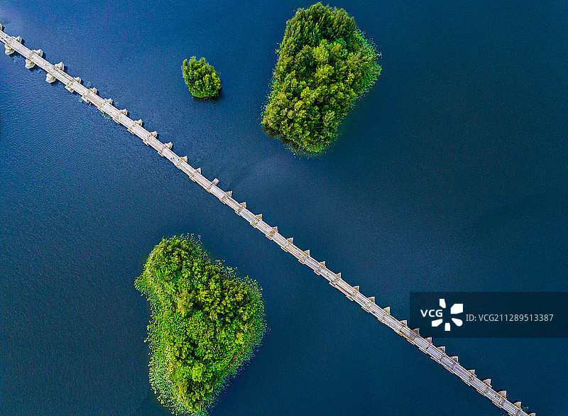 《安平桥景色》图片素材