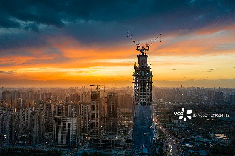 现代城市地产图片素材