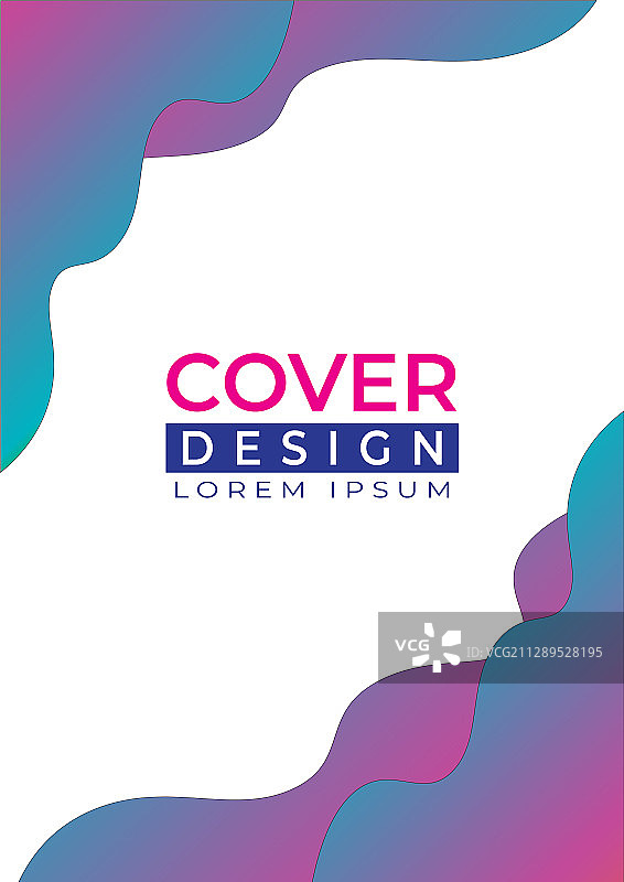 极简封面设计彩色渐变半色调图片素材