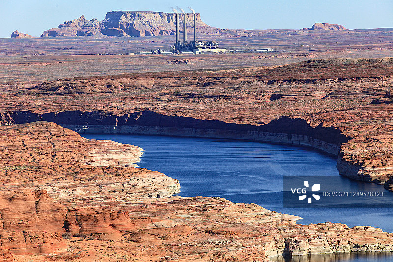 锡安国家公园及page小镇图片素材