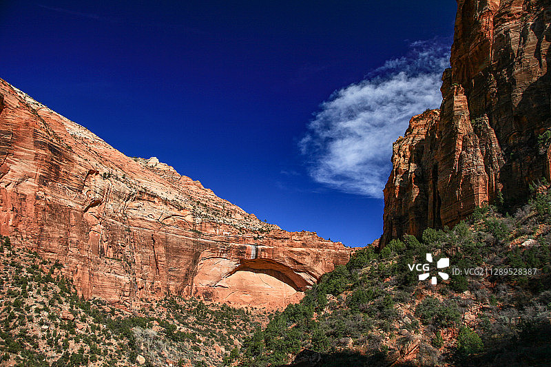 锡安国家公园及page小镇图片素材