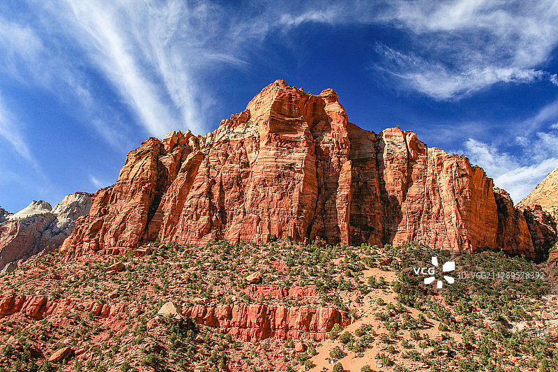 锡安国家公园及page小镇图片素材