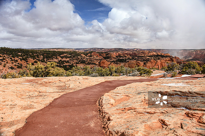 锡安国家公园及page小镇图片素材