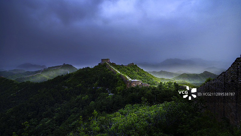 金山岭长城图片素材