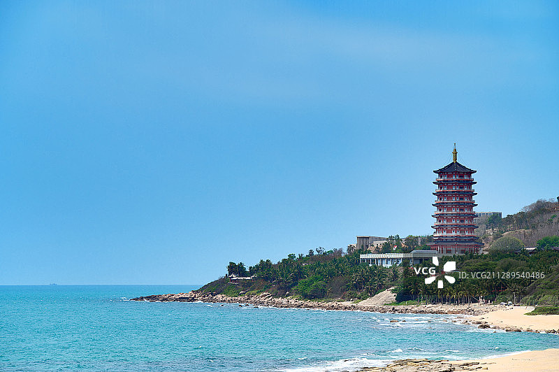 南山寺图片素材