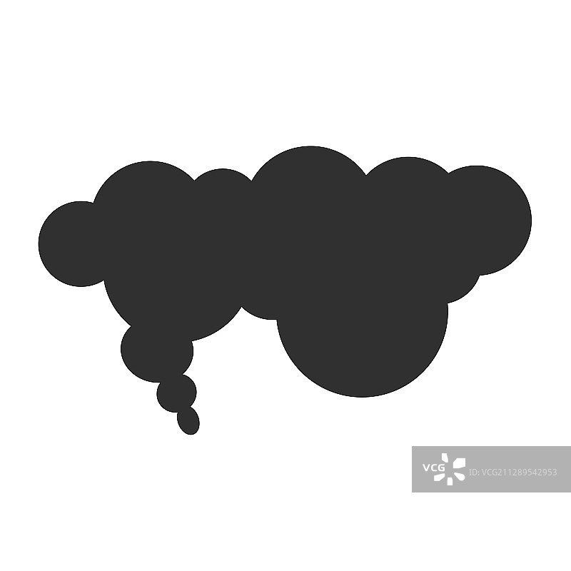 烟雾毒气泡形状图片素材