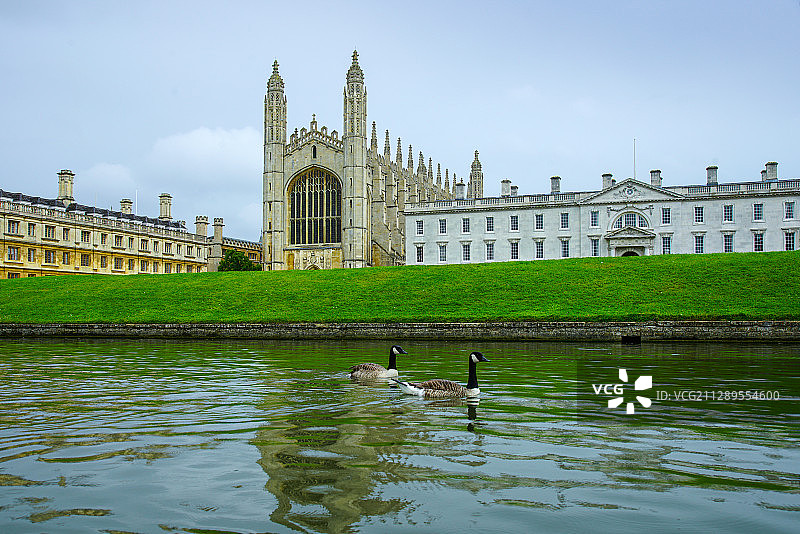 剑桥大学国王学院图片素材