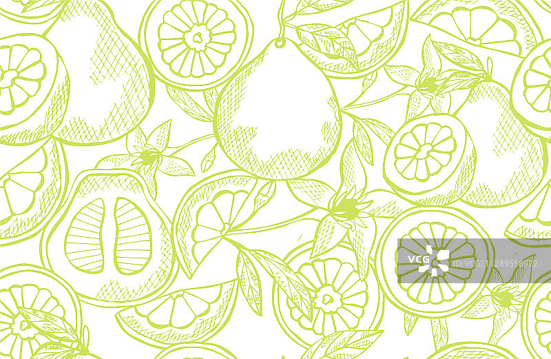 水果无缝模式图片素材