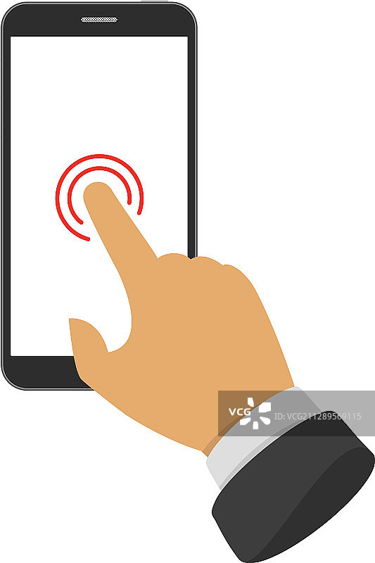 触摸屏点击图标图片素材