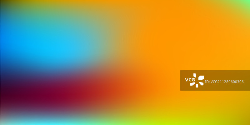 彩虹色的模糊梯度图片素材