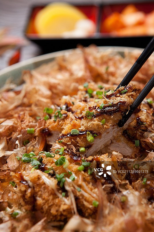 炸猪排三明治图片素材