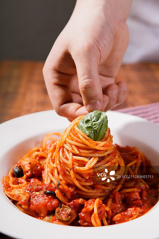 番茄意面图片素材