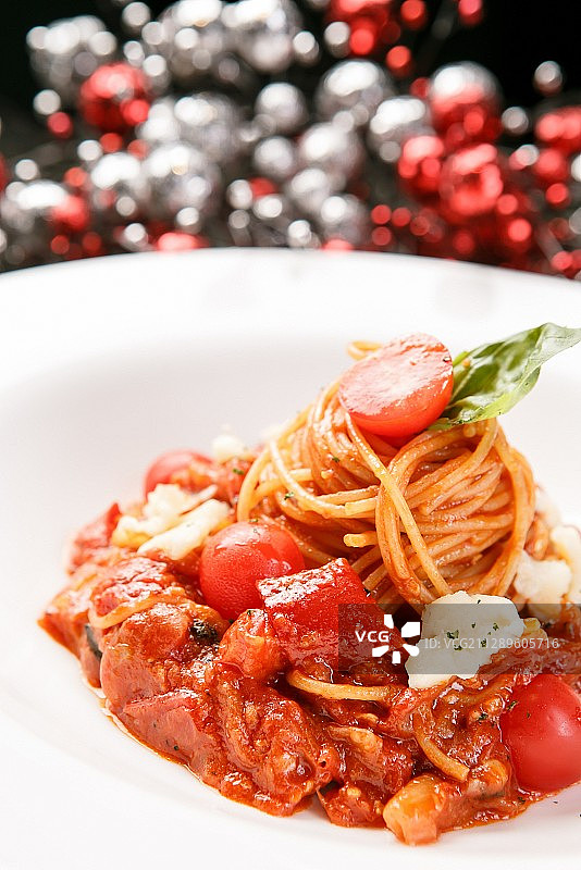 番茄意面图片素材