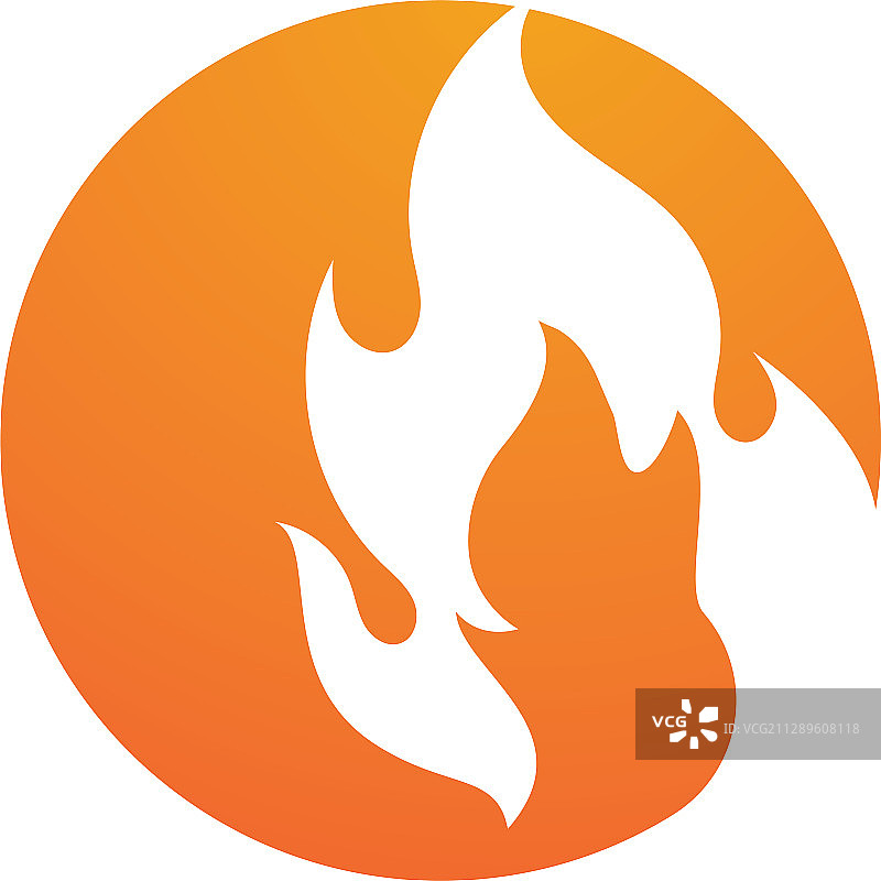 火火焰标志模板图标油气和能源图片素材