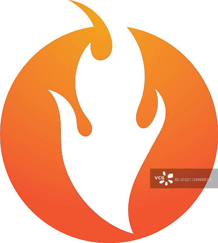 火火焰标志模板图标油气和能源图片素材