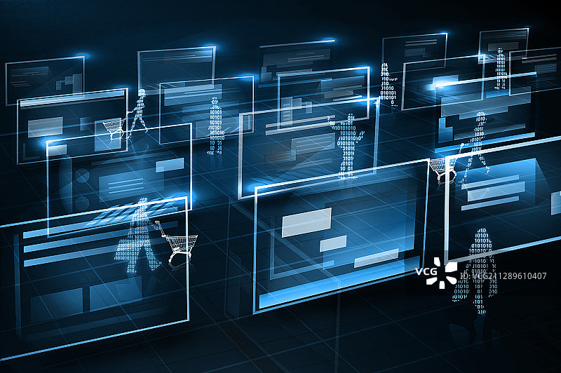 电子商务插画图片素材