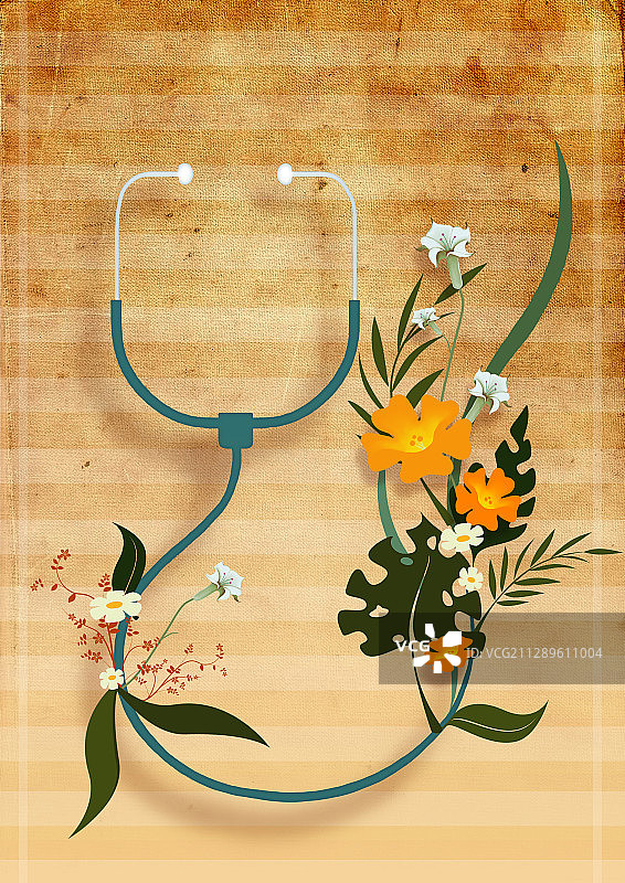 天然药物，插图图片素材