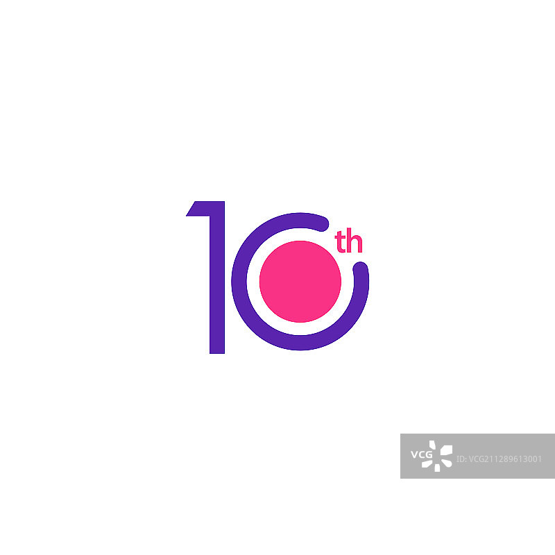 10周年庆典模板设计图片素材