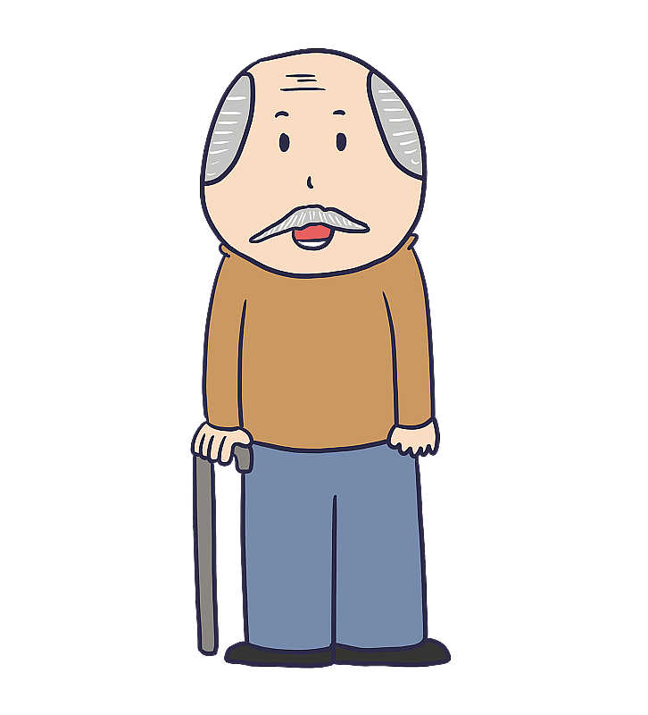 元素：老年人养老图片素材