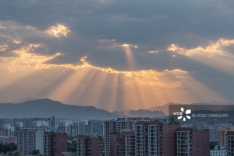 城市之光图片素材