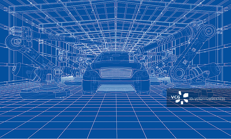 组装汽车图片素材