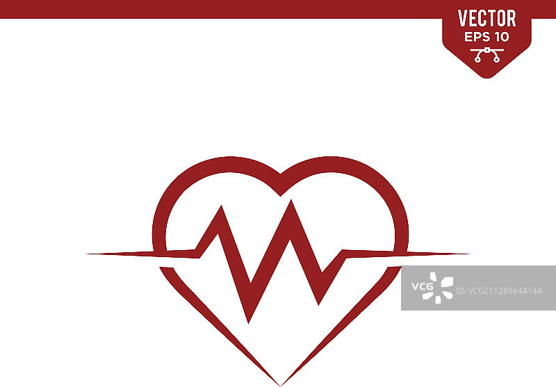 字形风格的荒地和脉冲图标集合图片素材