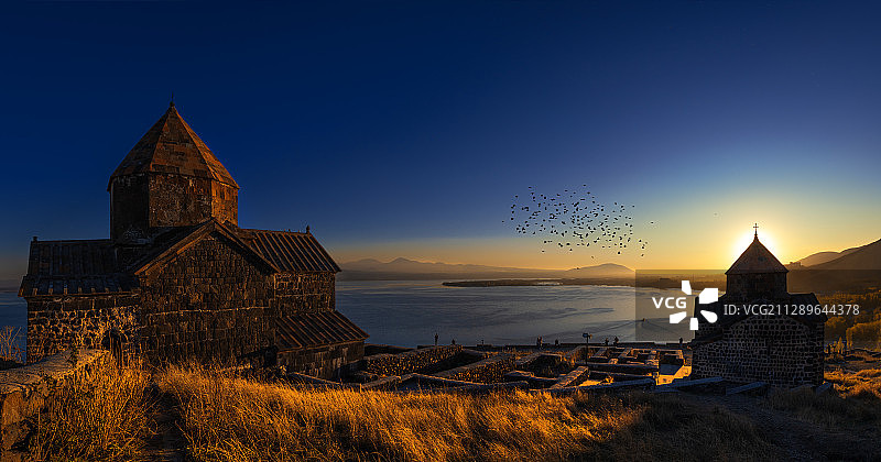 塞凡纳旺克修道院1图片素材