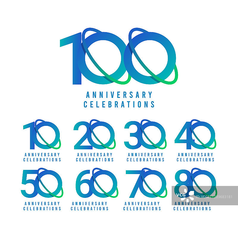 百年纪念庆典模板设计图片素材