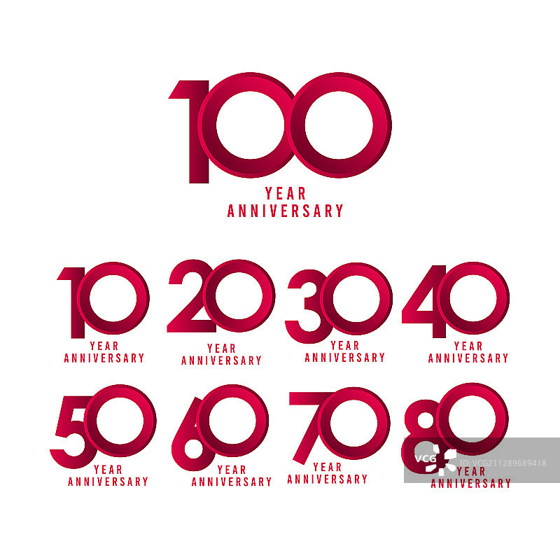 百年纪念模板设计图片素材