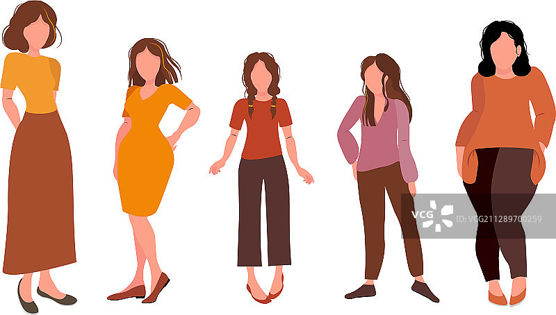女性的维纳斯花卉符号图片素材