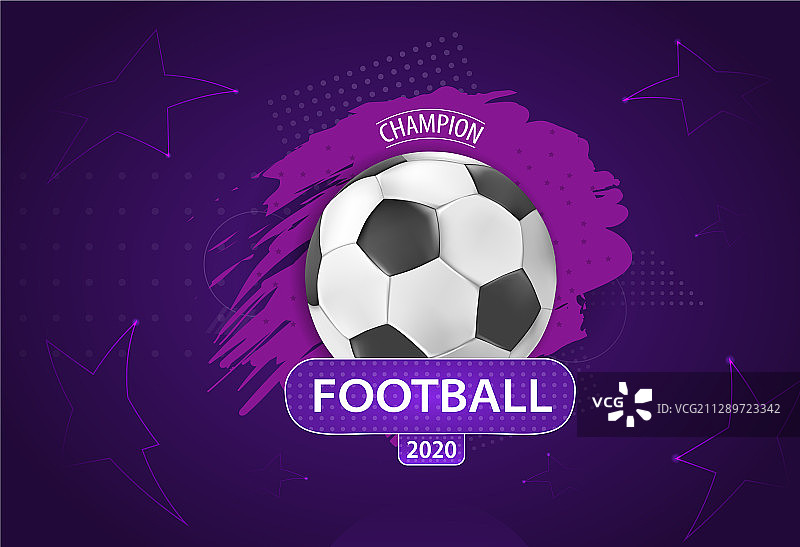 紫色背景上的球形图案设计图片素材