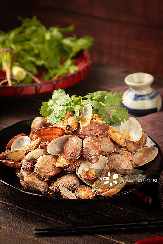 爆炒花甲图片素材