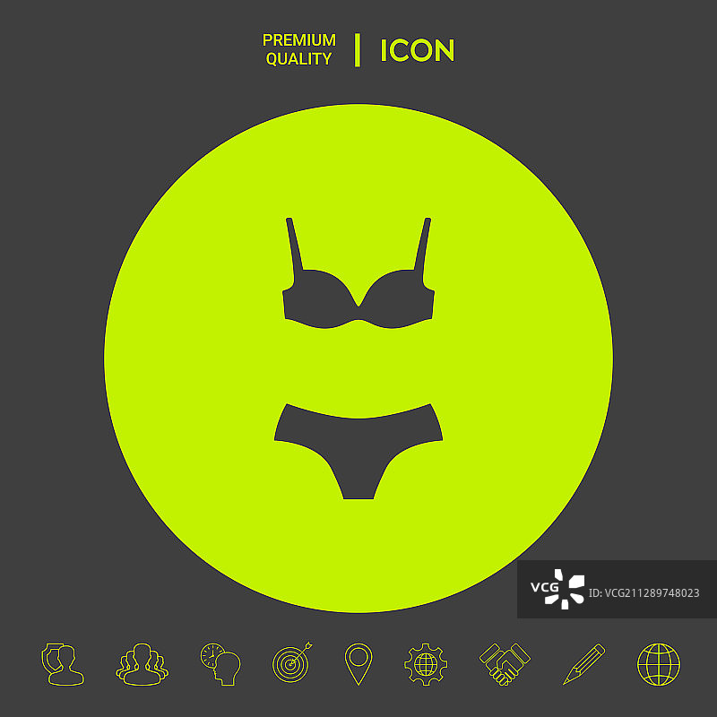 女士内衣泳装比基尼套装图片素材