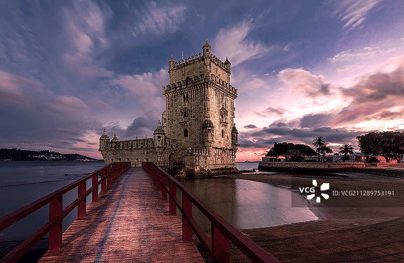 葡萄牙里斯本贝伦塔图片素材