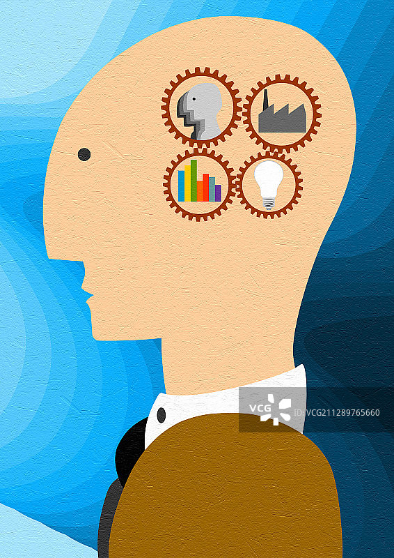 商业策略插画图片素材