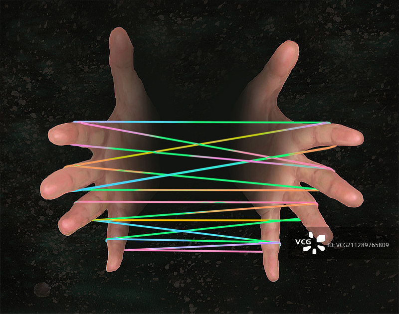 商业网络概念插画图片素材